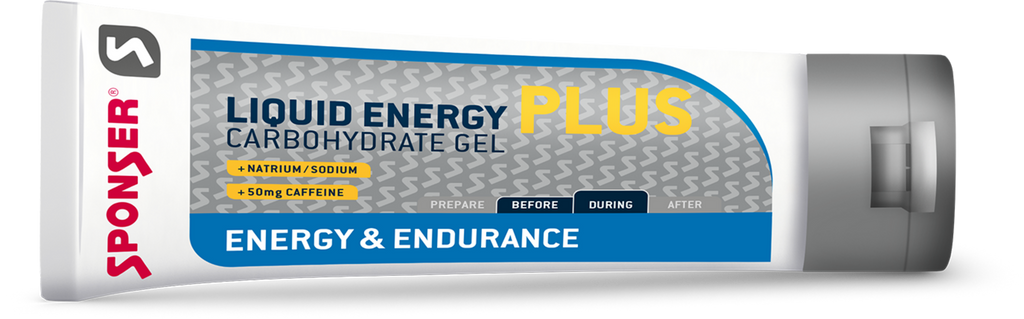 Sponser Liquid Energy Plus carbohydrate gel 70g tube